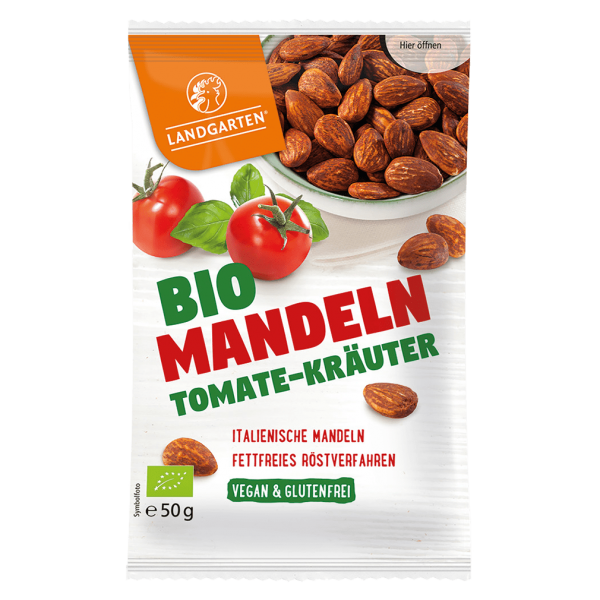 Landgarten Bio Mandeln Tomate-Kräuter