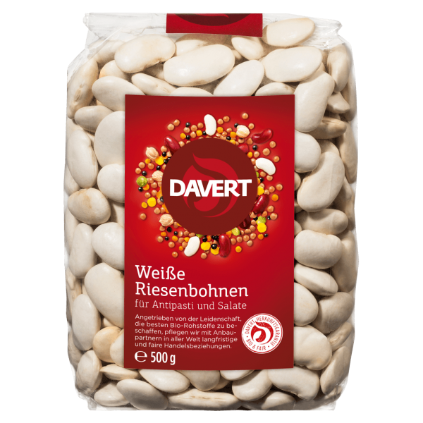 Davert Bio Weiße Riesenbohnen