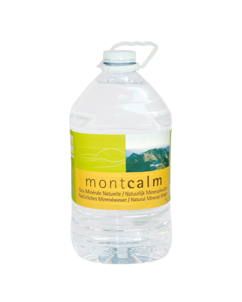 Montcalm Natürliches Mineralwasser, 5 L Flasche