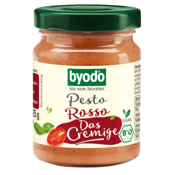 byodo Pesto Rosso cremig, 125 g