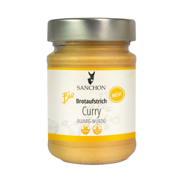 Sanchon Bio Brotaufstrich Curry