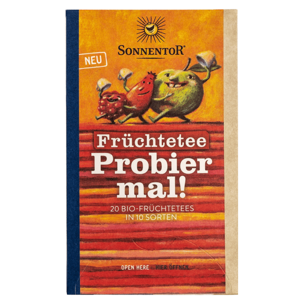 Sonnentor Bio Früchtetee, Probier mal!