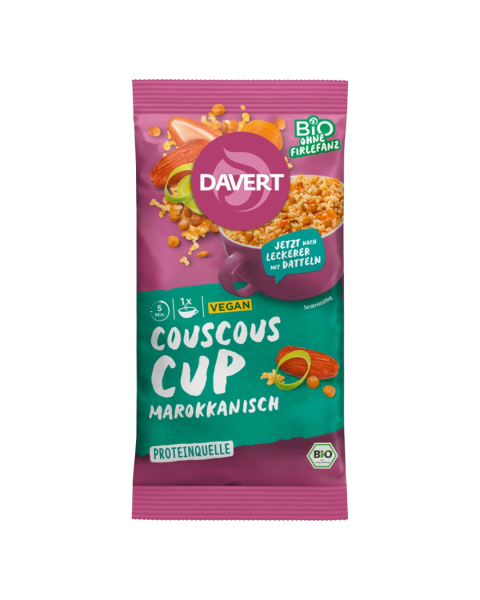 Davert Bio Couscous-Cup Marokkanisch, 70g