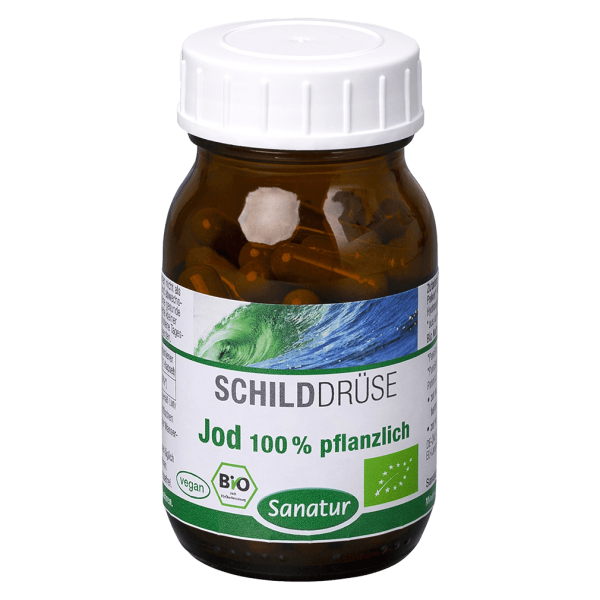 Sanatur Bio Jod 100 % pflanzlich Kapseln