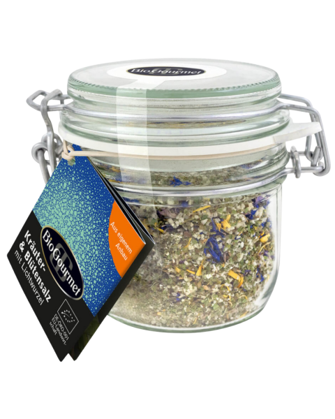 BioGourmet Bio Kräuter &amp; Blütensalz, 125g