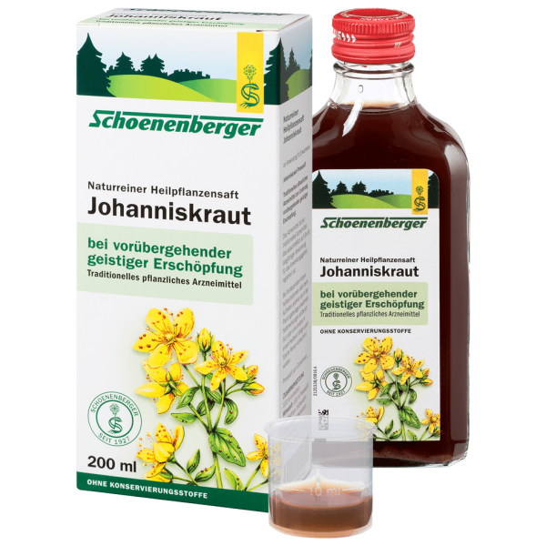 Schoenenberger Johanniskraut, naturreiner Heilpflanzensaft
