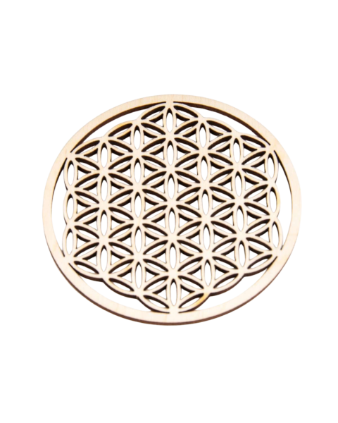 Berk Blume des Lebens aus Holz 9 cm