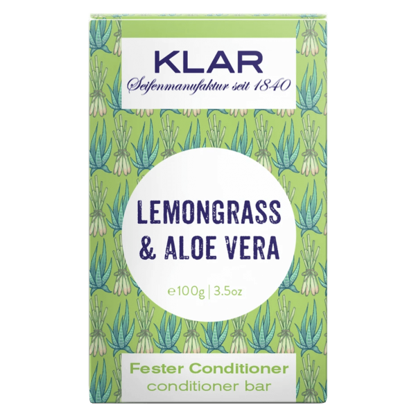 Klar Seifen Fester Conditioner Lemongrass &amp; Aloe Vera