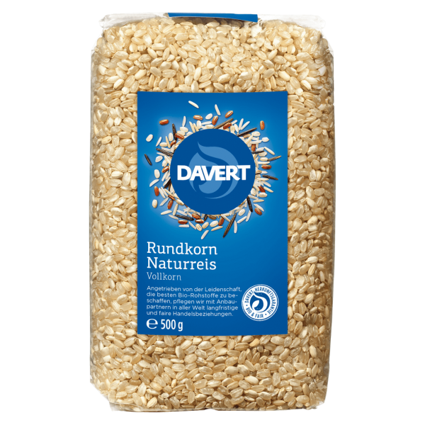 Davert Bio Rundkorn-Naturreis