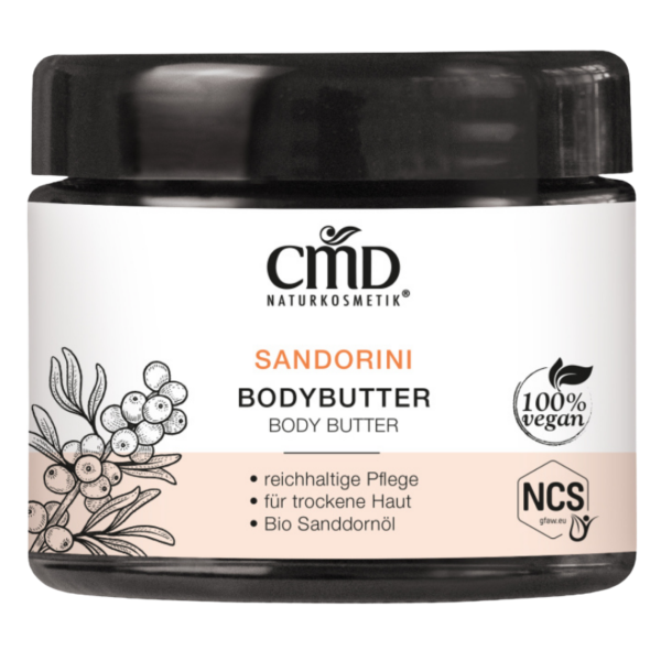 CMD Naturkosmetik Bodybutter Sandorini mit Bio Sanddornöl