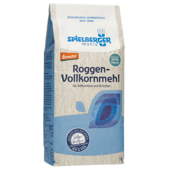 Spielberger Bio Roggen-Vollkornmehl