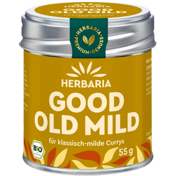 Herbaria Bio Good Old Mild Curry, 55g