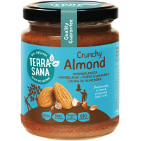 TerraSana Bio Mandelmus Crunchy 250g TerraSana Bio Mandelmus Crunchy 250g