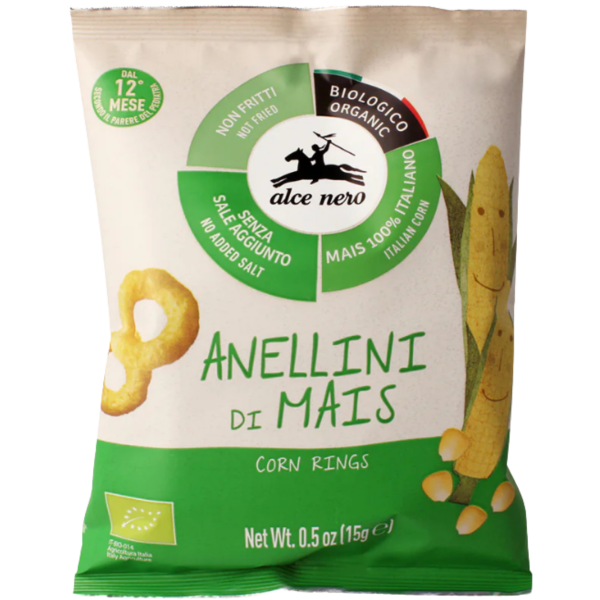 Alce Nero Bio Maisringe, 20 g