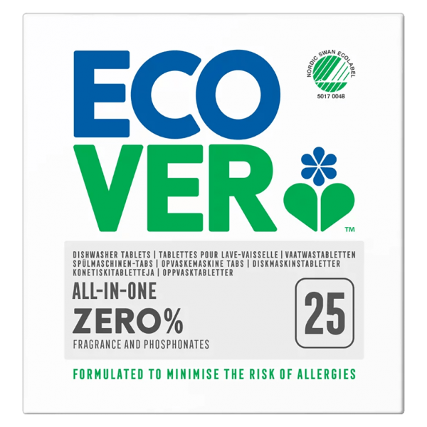 Ecover All-In-One Spülmaschinen-Tabs ZERO