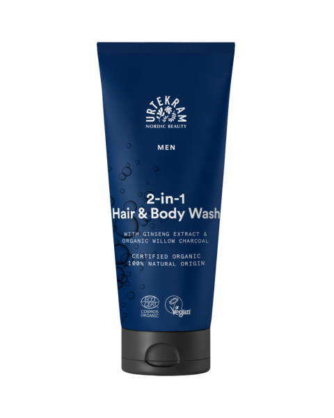 Urtekram Men 2-in-1 Hair &amp; Body Wash 200 ml