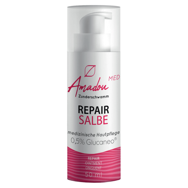 Amadou Zunderschwamm Repair med Salbe 50ml