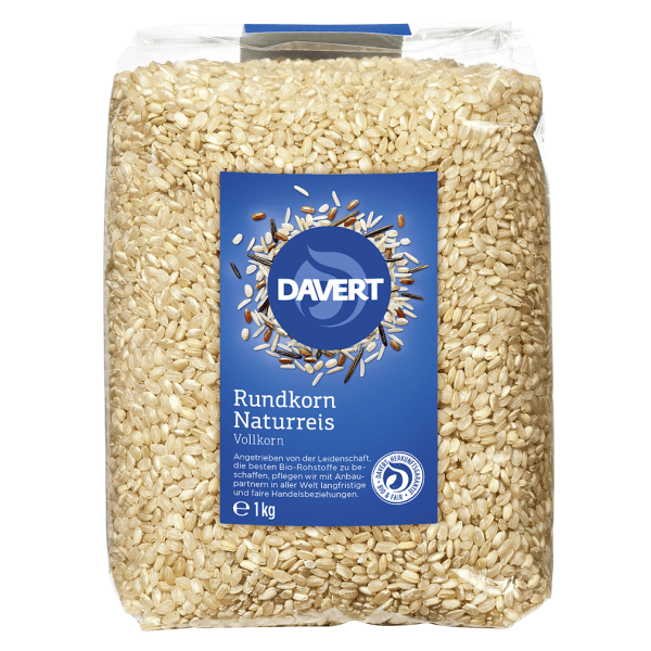 Davert Bio Rundkorn-Naturreis