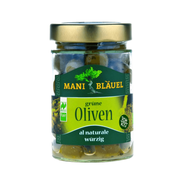Mani Bio Grüne Oliven al Naturale
