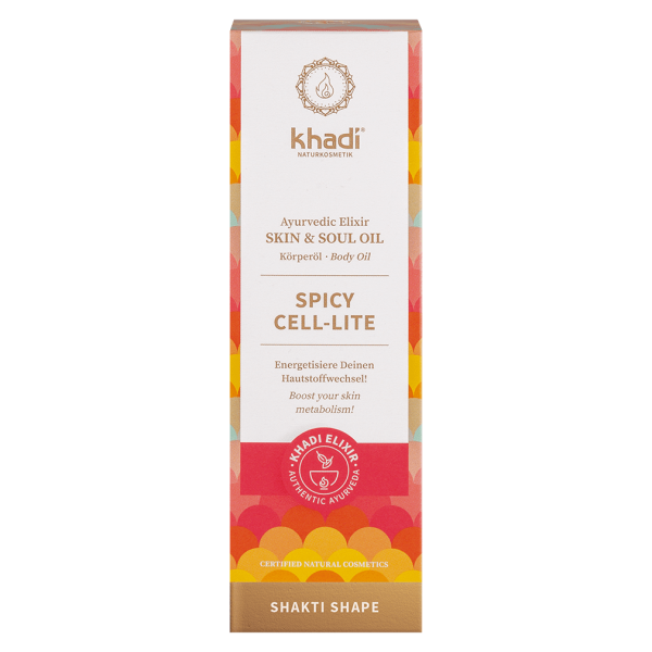 Khadi Körperöl Spicy Cell-Lite