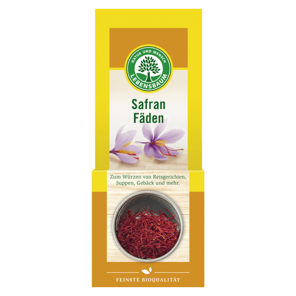 Lebensbaum Bio Safranfäden