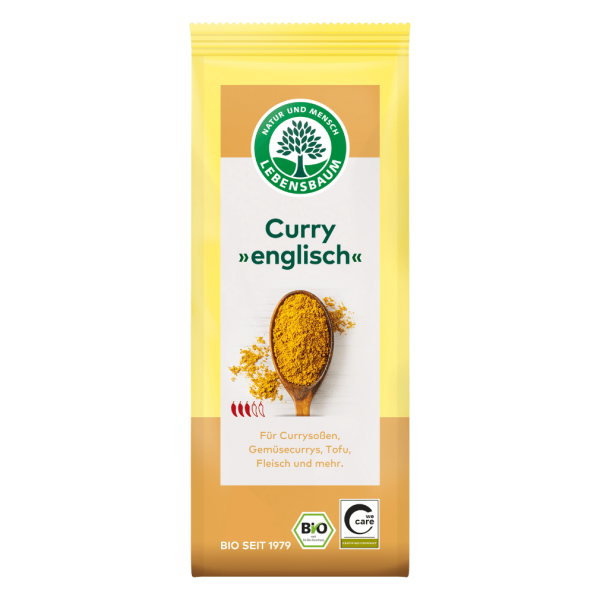 Lebensbaum Bio Curry englisch, 50g