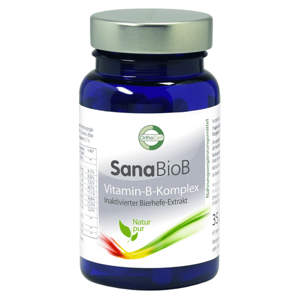 OrthoCell AG SanaBioB Vitamin B-Komplex 60 Kapseln