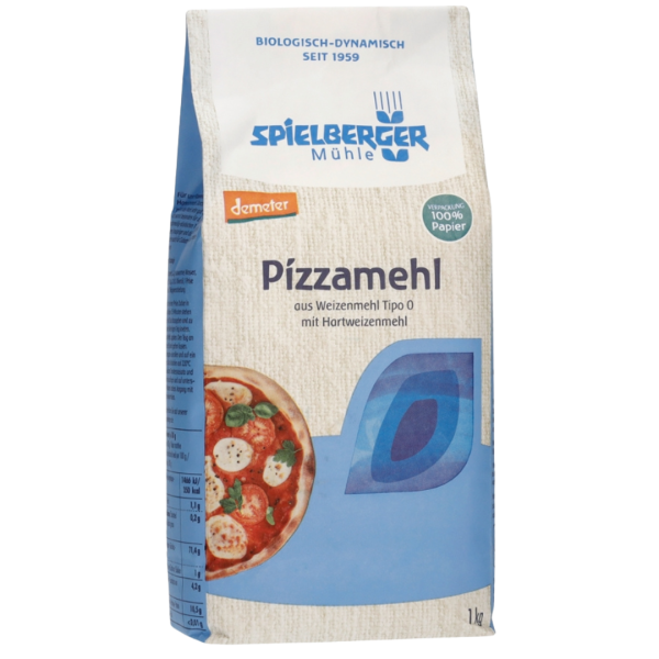 Spielberger Bio Pizzamehl, Tipo 0