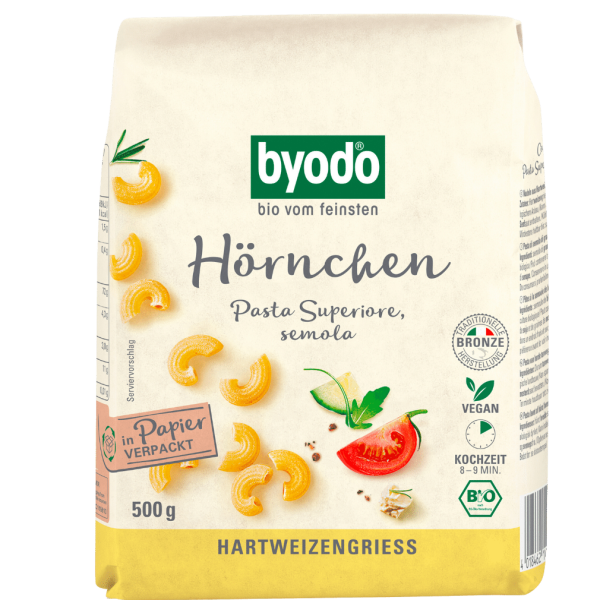 byodo Bio Hörnchen semola 500g