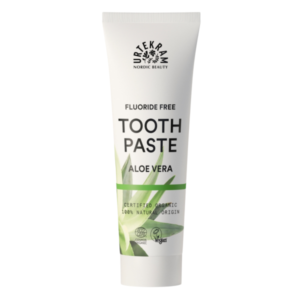 Urtekram Zahncreme Aloe Vera ohne Fluorid, 75ml