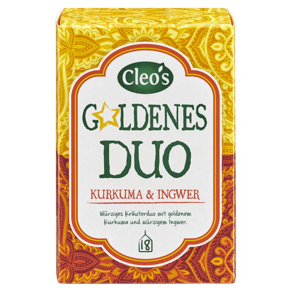 Cleo&#039;s Bio Goldenes Duo Tee