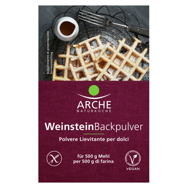 Arche Naturküche Bio Weinstein Backpulver 3x18g