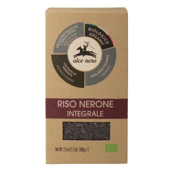 Alce Nero Bio Schwarzer Vollkornreis Nerone, 500g