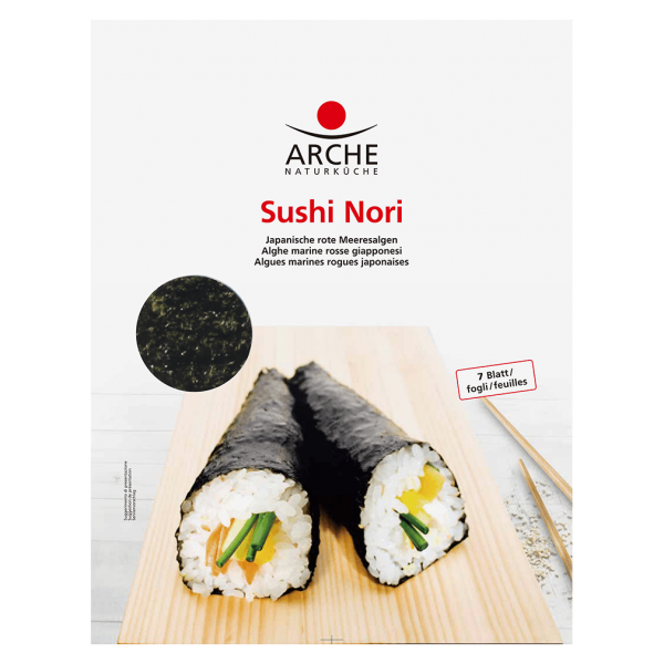 Arche Naturküche Sushi Nori geröstet, 7 Blätter