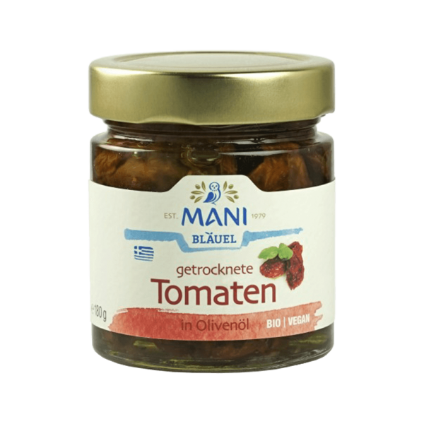 Mani Bio Getrocknete Tomaten in Olivenöl