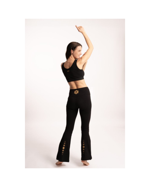 Spirit of Om Yoga Hose Vipra - schwarz