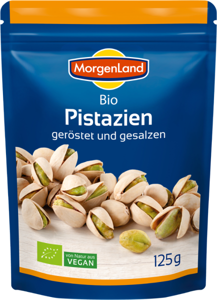 MorgenLand Bio Pistazien geröstet und gesalzen