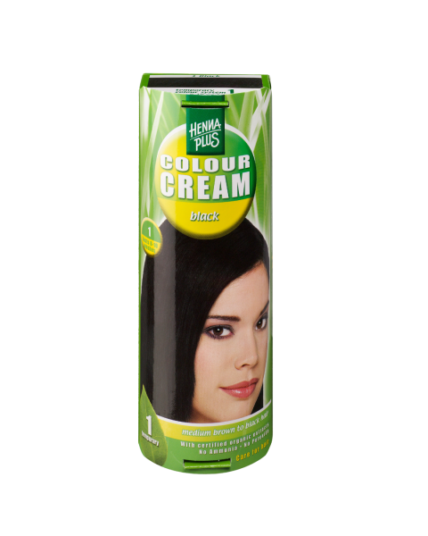 Hairwonder Farbcreme Schwarz 1