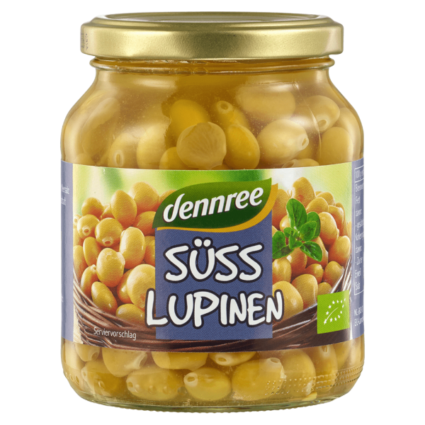 dennree Bio Süßlupinen