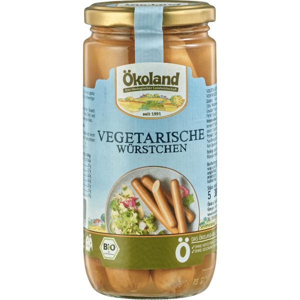 Ökoland Bio Vegetarische Würstchen