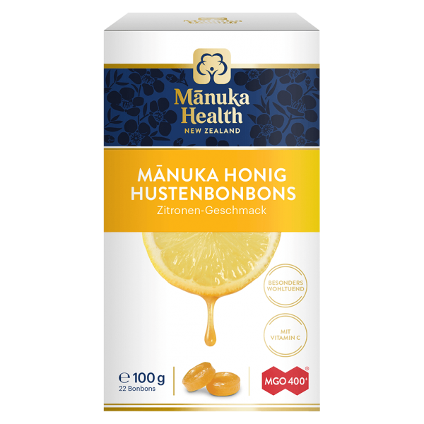 Manuka Health Hustenbonbons Zitrone