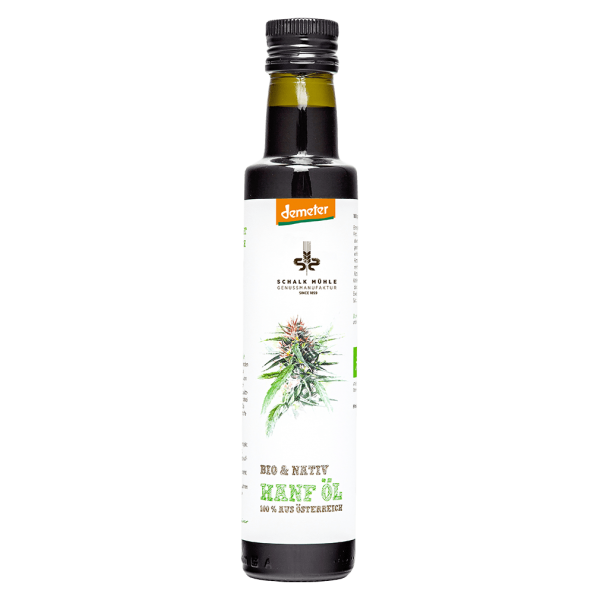 Schalk Mühle Bio Österreichisches Hanföl nativ, demeter, 250 ml