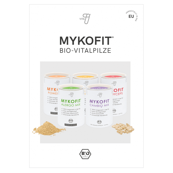 vita7 MYKOFIT Bio-Vitalpilze Broschüre
