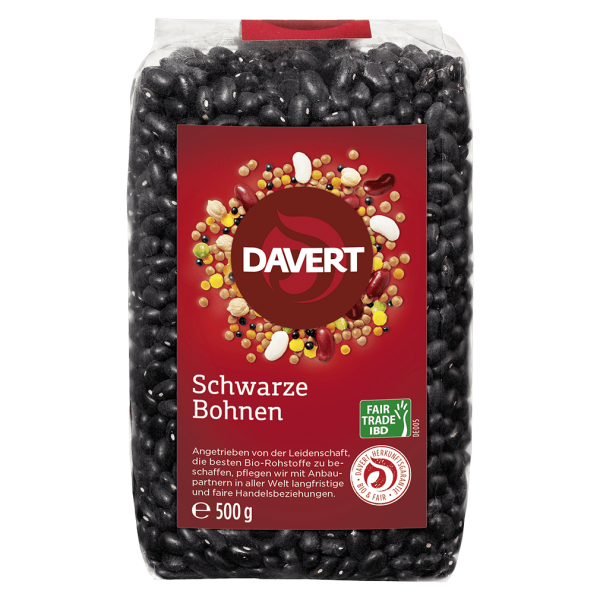 Davert Bio Schwarze Bohnen