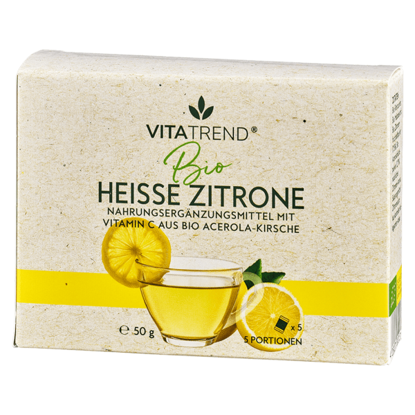 vitatrend Bio Heisse Zitrone MHD 30.09.2025
