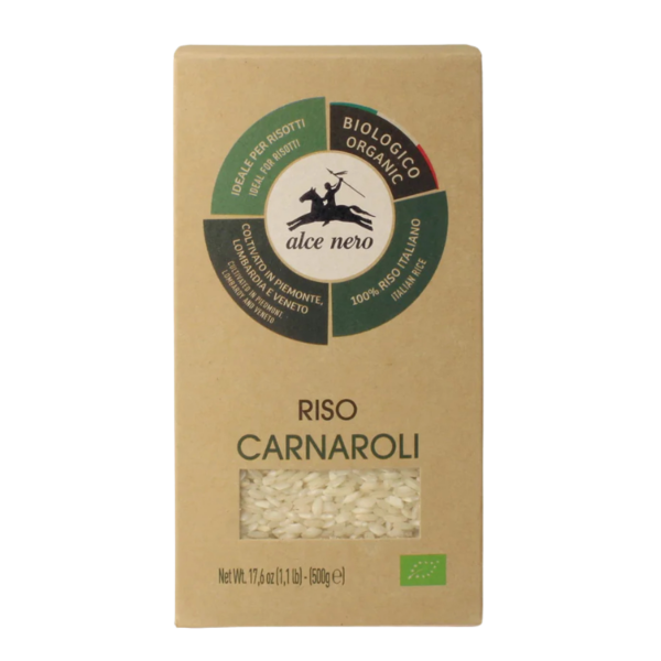 Alce Nero Bio Carnaroli Risottoreis aus Italien, 500g