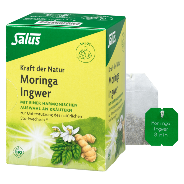 Salus Bio Moringa Ingwer Kräutertee