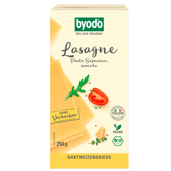 byodo Bio Lasagne semola 250g