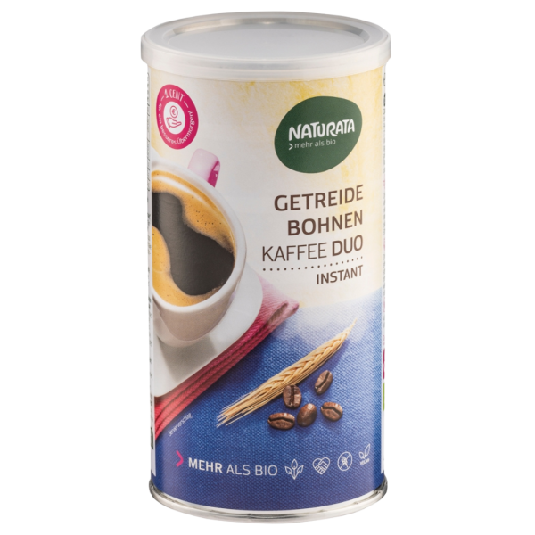 Naturata Bio Getreide-Bohnenkaffee Duo, instant