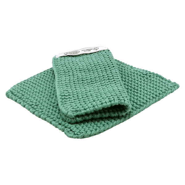 Solwang Design Bio Topflappen, Grüntöne